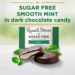 Russell Stover Sugar-Free, 4 Flavor Mix, Bulk Chocolate Candy Bars (1 Pound)