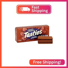 McVities Tasties Bourbon Creams Biscuits 150g (Pack of 4)