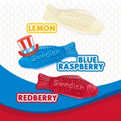 SWEDISH FISH Mini Red, White & Blue Soft & Chewy 1.8 Pound (Pack of 1),