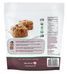 Heavenly Hunks Vegan Cookies 22 Ounce Gluten Free Oatmeal Dark Chocolate Snacks
