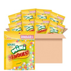 STARBURST Fruit Chews – Mini Sours, 8oz (Pack 8 Ounce of 8), Assorted