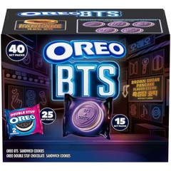 Oreo BTS & OREO Double Stuf Cookies Variety Pack, 1.02 oz., 40 pk. FREE SHIPPING