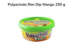Pulparindo Rim Dip Mango & Tamarindo 2-Pack 250g each tub.