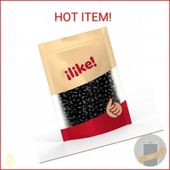 Black Licorice Jelly Beans | 2-Pound Pack | Licorice Candy | Black Jelly Beans f