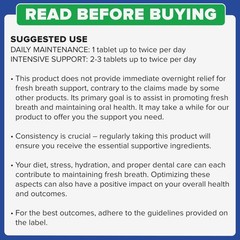 Oral Probiotics for Mouth Bad Breath Treatment for Adults – Dental Probiotics fo