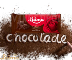 Laima Lukss Dark Chocolate 8 Bars – Premium 52% Cocoa Latvian Chocolate