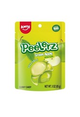 AMOS Peelerz Gummy Green Apple Candy 3 oz. pk – Viral TikTok – Trending Candy