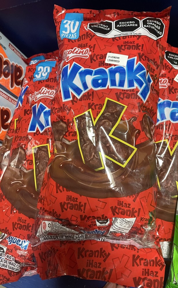Ricolino Kranky Chocolate Covered Cereal – 30 bags