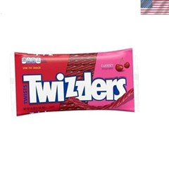 2-Pack Cherry Twists – 16 oz Snacks in Perfect Stick Form for Quick Cravings