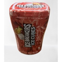 ALL NEW FLAVOR! Fruit Punch Ice Breakers Ice Cubes, 40 Pieces, 1 Count