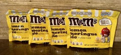 4 Bags of M&M’s Bakery Collection Lemon Meringue Pie Sharing Size 9oz