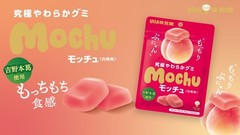 10pk UHA Mikakuto Mochu Gummy White Peach Soft Mochi Texture Japan NEW