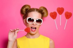 Individually Wrapped Red Heart-Lollipops, Cherry Flavor – 12-Pack for Gifting