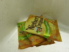 Werther’s Original Caramel Apple Filled 2.65oz Bags Werthers Candies ~ Lot of 3