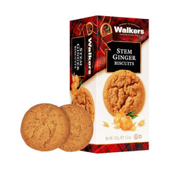 Walker’S Shortbread Stem Ginger Cookies, Scottish Style Cookies, 5.3 Oz Box