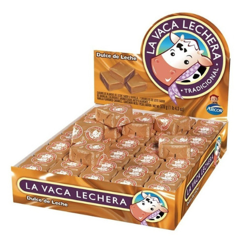 Vaca Lechera – Caramelos De Dulce De Leche x 2 Cajas De 48 Unidades c/u