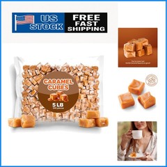 Individually Wrapped Vanilla Caramels – Bulk 5 lb Pack for Treats and Gifts