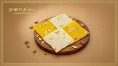 Ghasitaram Gifts ICE BOMBAY HALWA Sweets, 400gm