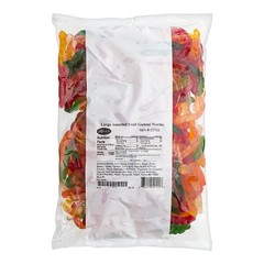 Albanese Large Assorted Fruit Gummi Worms 5 lb.