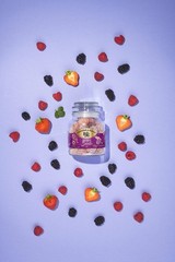 Mixed Berry Hard Candy Drops | 10.50 Ounce Jar