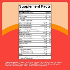 SmartyPants Kids Multivitamin Gummies with Omega 1 Count (Pack of 1), Orange