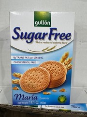 Gullon Sugar Free Maria Cookies 14.1 oz (400g) Product of Spain 0g Trans Fat