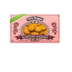 Twin Dragon Almond Cookies 15 Oz – Cholesterol Free Snack