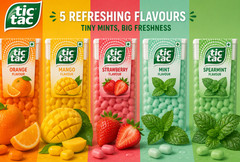 Tic Tac Mint Refreshing Flavours , Assorted Flavours[ pack of 15 ] Free Shipping