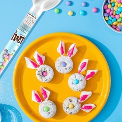 M&M’S Milk Chocolate Easter Candy Bunny Cane, 3-Ounce