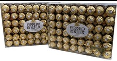 Pack 2 Ferrero Rocher Hazelnut Chocolates – 48 Count Each 96 Pieces Total