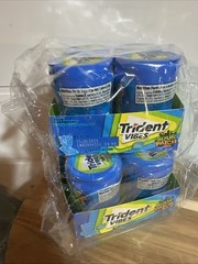 Trident Vibes SOUR PATCH KIDS Blue Raspberry Sugar Free Chewing Gum X8