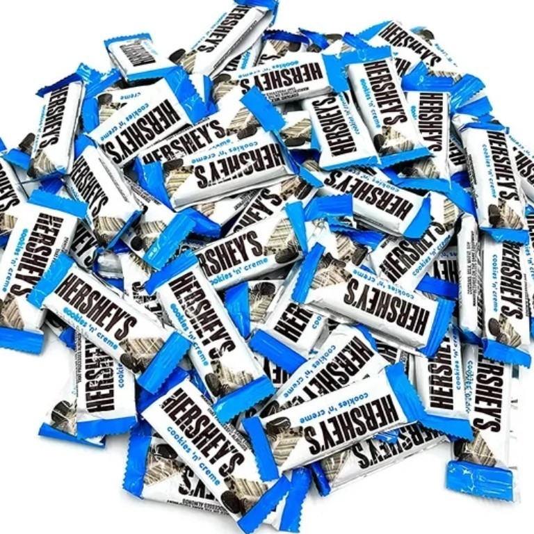 HERSHEY’S COOKIE & CREME MILK Choco Snack Size, BULK VALUE PRICE LIMITED NOW