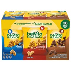 belVita Bites Breakfast Biscuits Variety Pack (1 oz., 36 pk.) Free Shipping
