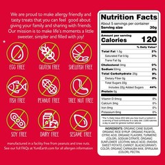 YumEarth Giggles Organic Vegan Fruity Candy Assorted Flavors 6 Pack 5oz Bags