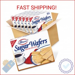 Biscos Creme Filled Sugar Wafers, 6 – 8.5 oz Boxes