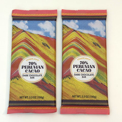 2 Pack Trader Joe’s 70% Peruvian Cacao Dark Chocolate Bar 3.5 oz Each