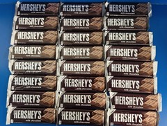 (24) Hershey’s Milk Chocolate Candy Bars King Size 2.6oz. Bulk Lot BB: 05/2027
