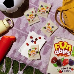 Funables Mixed Berry Fruity Snacks – 22 Count Box, Gluten Free, Fat Free