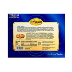 Luxurious Almond Honey Torrone Candy – 18 Pieces in Beautiful Gift Box (216g)