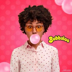 Bubbaloo Adams- goma de mascar 47 pz- sabor Fresa
