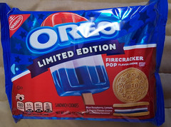 OREO FIRECRACKER BOMB POP Flavored Limited Edition Cookies Fire Cracker 11.46 OZ