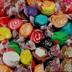 ASSORTED TAFFY ~ Creamy, colorful medley ~ 3/4lb ~ SHIPS FREE