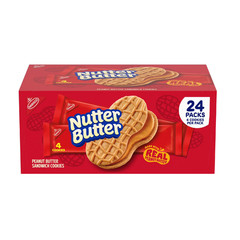 Nutter Butter Peanut Butter Sandwich Cookies 24 pk