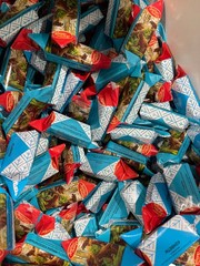 Russian Chocolate Wafer Candy Mishka Kosolapy ,krasnaya shapochka,mishka na seve