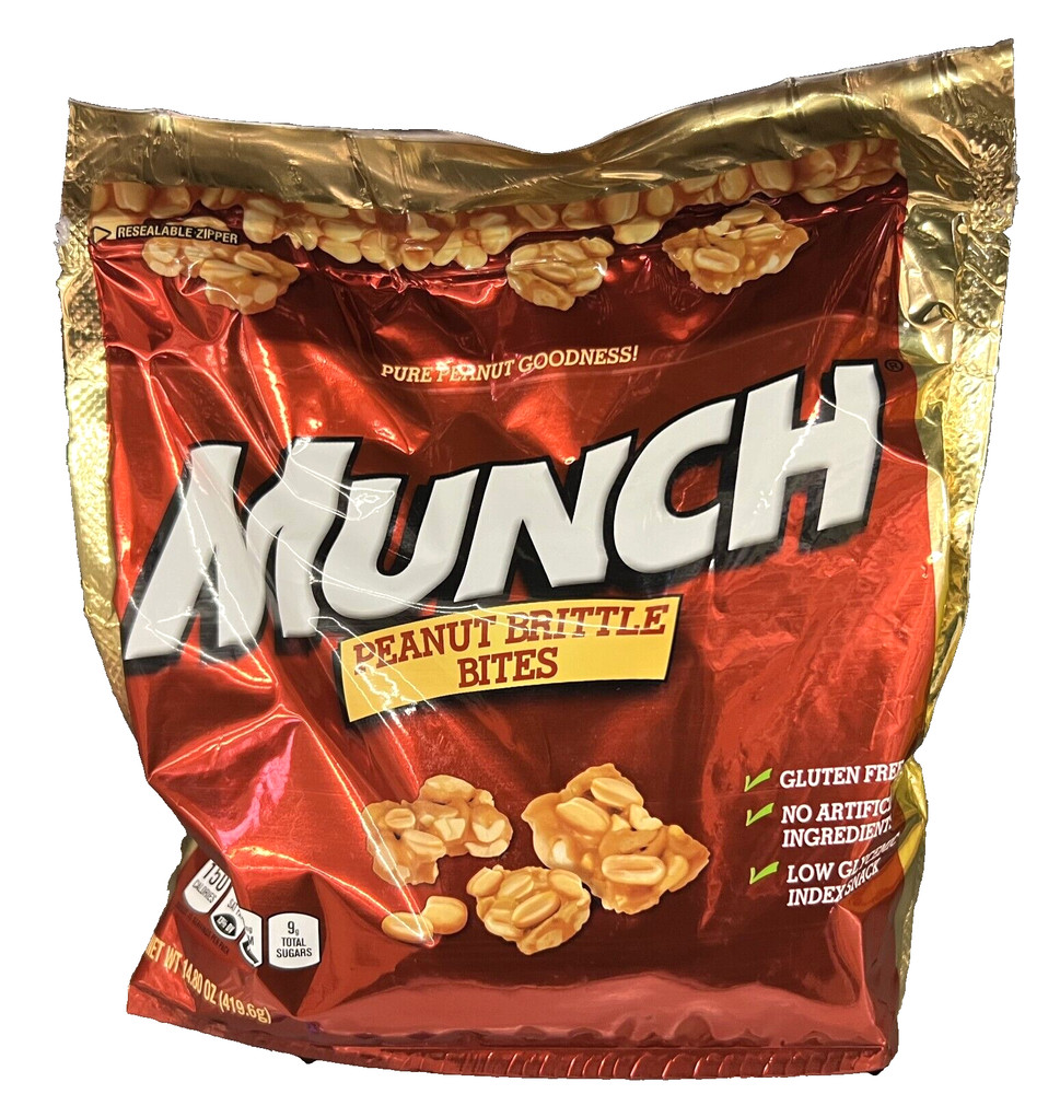 Munch Peanut Brittle Bites 14.80 oz
