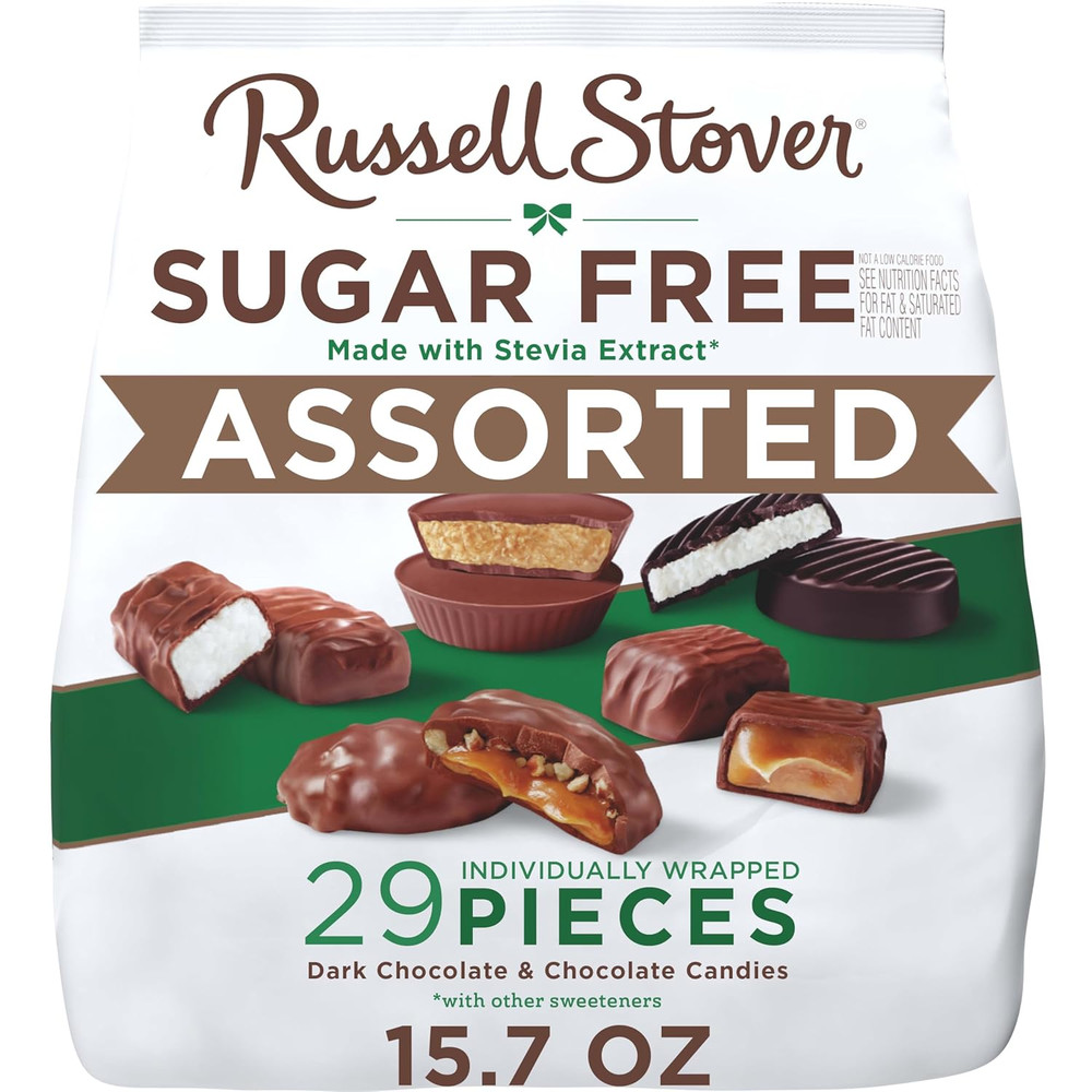 Sugar Free Assorted Chocolate Candy, 15.7 oz. bag