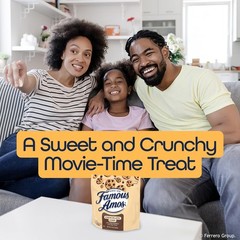 Famous Amos Classic Chocolate Chip Cookies, Bite-size 72 ounces, Brown