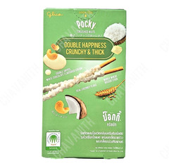 Glico Pocky Crush Fruits & Pejoy Biscuit Sticks – 7 Flavors Variety Set【US DDP】