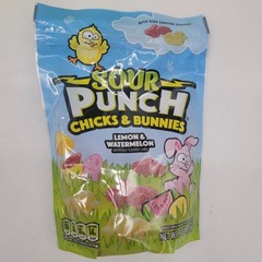 Sold Out Everywhere! Complete Set of 3 Sour Punch Easter Spring Candies FRESH!