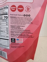 Snak Club Tajin Chili & Lime Seasoned Strawberry Watermelon Gummy Candy 12 Oz